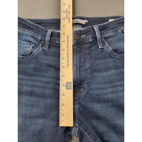 Mavi Jeans Mens 34x30 Blue Zach Straight Leg Athletic Denim Stretch Medium Wash - Picture 7 of 14